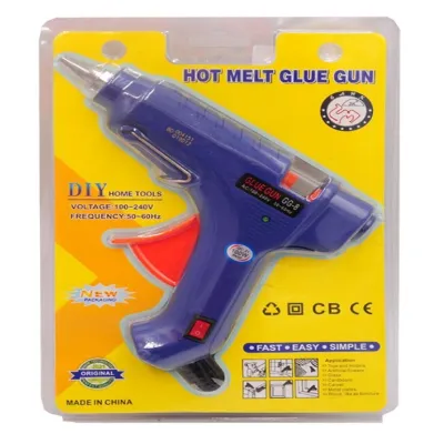 Клеевой пистолет HMGG GG-8, 100W под Толстые 11мм жёлтый