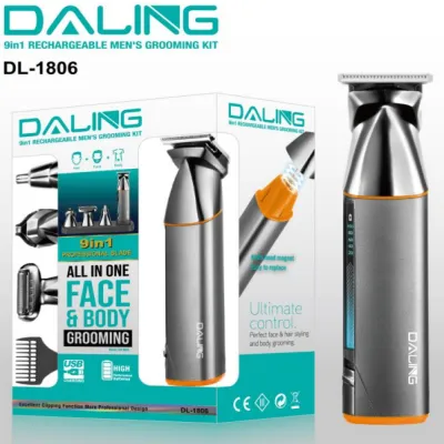 Машинка для стрижки DALING DL-1806, 9 in 1