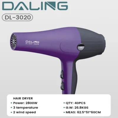 Фен для волос DALING DL-3020, 2800W