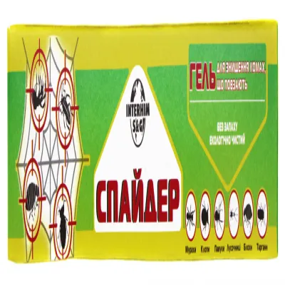 Гель шприц от Тараканов и Мух СПАЙДЕР Interhim S&G / 30гр