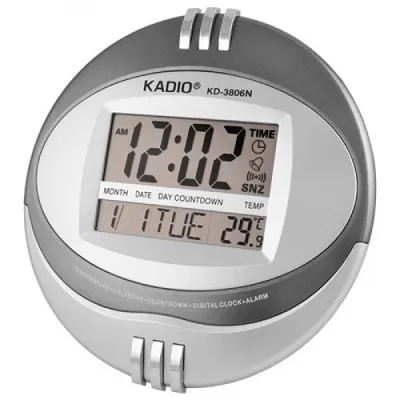 Часы электронные Kadio KD-3806N Ø265 /4266