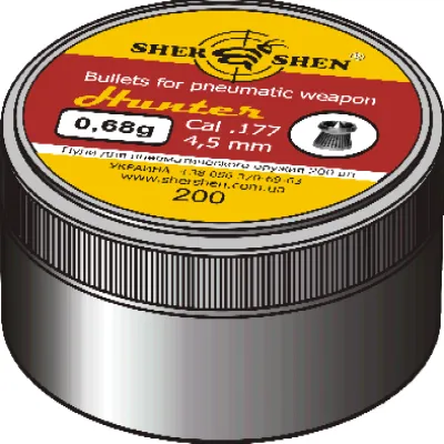 Пули Шершень 0.68г 200шт Hunter