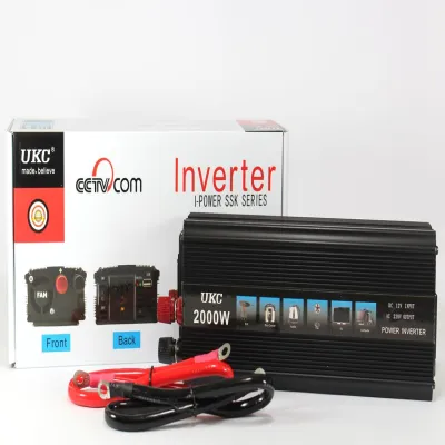 Инвертор преобразователь UKC AC/DC 2000W 12V SSK / 0791