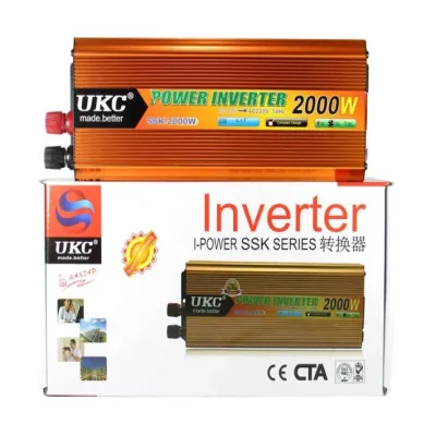 Инвертор преобразователь UKC AC/DC 2000W 24V SSK