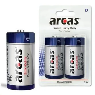 Батарейка ARCAS R20 1.5V