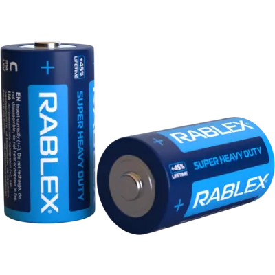 Батарейка Rablex R14, C, 1.5V солевая