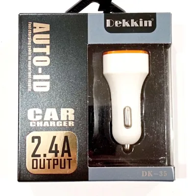Автомобильное зарядное устройство USB x 2 Dekkin DK-35