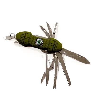 Мультитул швейцарский нож Traveler U64 Зеленый