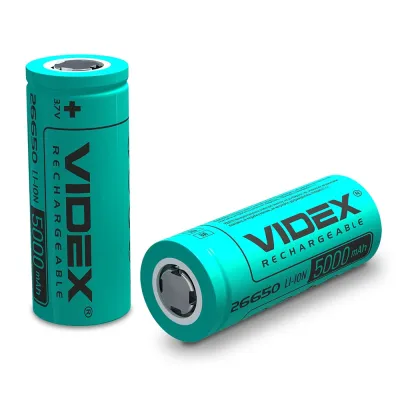 Аккумулятор Videx Li-ion 26650, 5000mAh