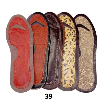 Шкіряні стельки РОЗПРОДАЖ !! розмір 39 (різні кольори)