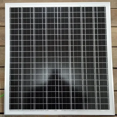 Солнечная панель SOLAR PANEL RB-SL60/ 72,5х74см/ индикация V и A / верх стекло, рамка алюминий