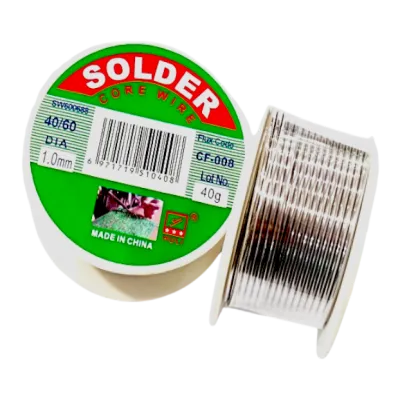 Припой Олово для пайки SOLDER 1мм, 40г.