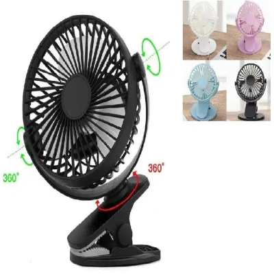 Вентилятор настольный USB SS-13 / Mini Fan XH-09/ аккум. на прищепке(WX6507)