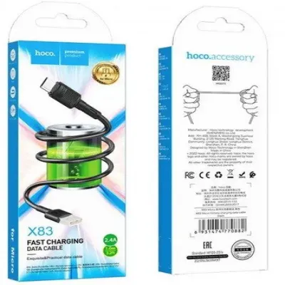 Кабель USB HOCO X83 MicroUSB