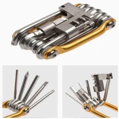 Велосипедный Ключ (мультитул) BAISK 11 в 1 / разные цвета