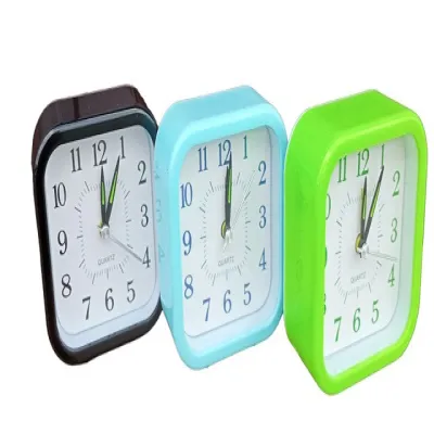 Часы будильник № 6638, разные цвета