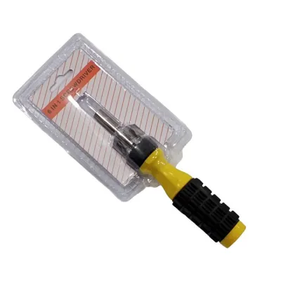 Отвёртка + биты 6шт. / 013-1G