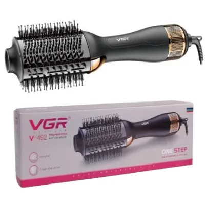 Фен щётка для волос VGR V-492 воздушный стайлер