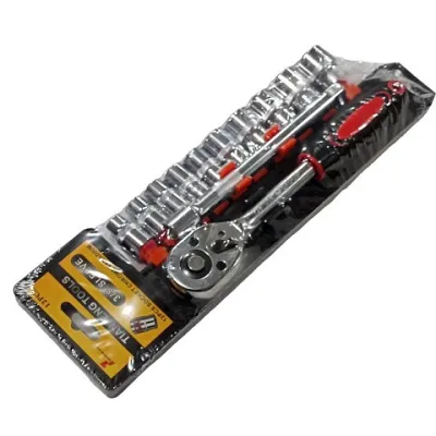 Набор инструментов ключ трещётка, удлинитель, головки, Tianfeng Tools 12pcs 8312