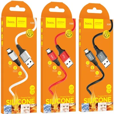 Кабель USB HOCO X86 MicroUSB
