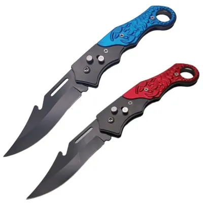 Нож выкидной скорпион 20см, Разные цвета