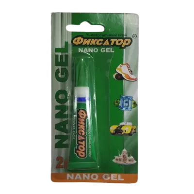 Суперклей фиксатор нано гель (2г)
