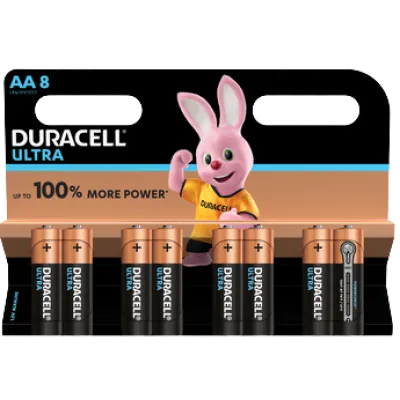 Батарейка Duracell Ultra LR6/ AA цена за 1шт  (блистер - 8шт.)