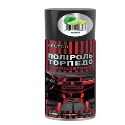 Полироль для "торпедо" лайм Rector аэрозоль 200мл.