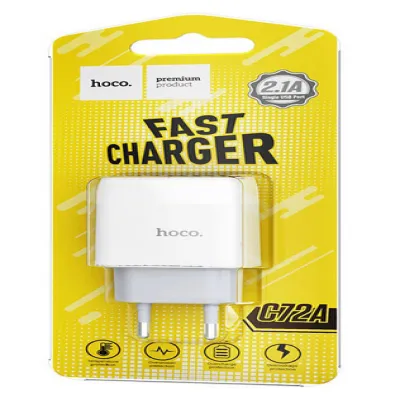 СЗУ Сетевое Зарядное Устройство Hoco C72A