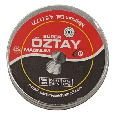 Пули OZTAY для воздушки 500 штук. 4,5мм