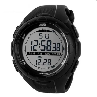 Часы наручные SKMEI 1025BK, BLACK, 6026