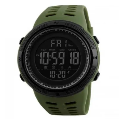 Часы наручные SKMEI 1251AG, ARMY GREEN, 6023