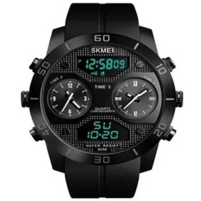 Часы наручные SKMEI 1355BK, BLACK, 9747