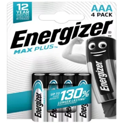 Батарейка Energizer MAX Plus AAA (LR3) Alkaline Power