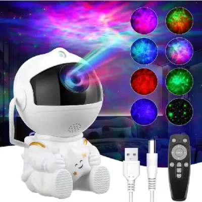 Ночник проектор звездного неба Астронавт 8981 с пультом mini