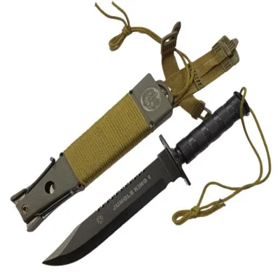 Нож охотничий Jungle King 1 с набором выживания 154