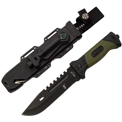 Нож охотничий AK-47 Green 182-2