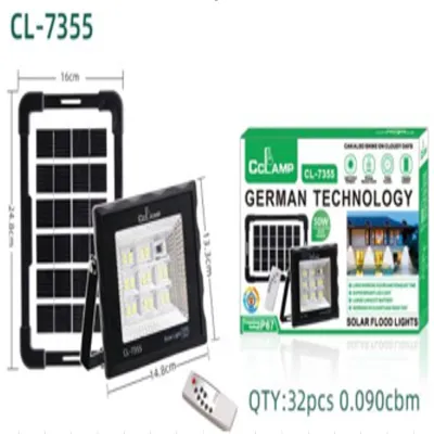 Фонарь для кемпинга Cclamp CL-7355, солнечная панель