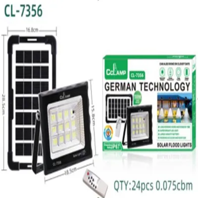 Фонарь для кемпинга Cclamp CL-7356, солнечная панель