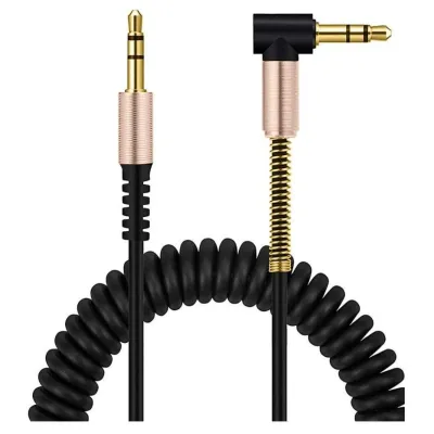 AUX провод Пакетик black