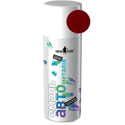 Аерозольна фарба для автомобіля New Ton 104 мет. калина 400 мл (000000291)