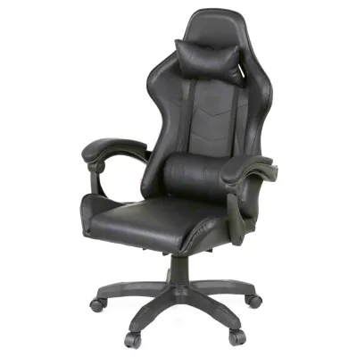 Крісло ігрове Аклас Бешкет ANF підліткове Чорний (PU-чорний) (00160337)