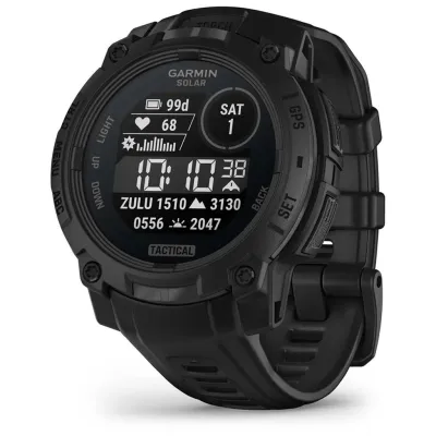 Смарт-годинник Garmin Instinct 3, Tactical, Solar, 45mm, Black, GPS смарт-годинник (010-02934-50)