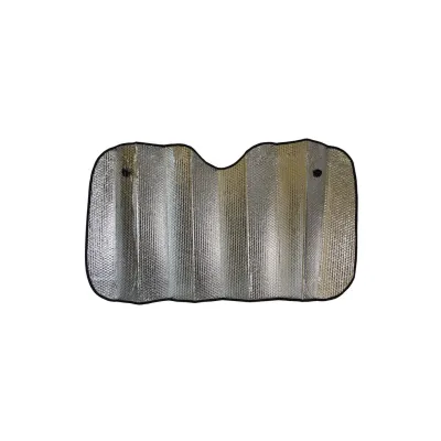 Сонцезахисний екран в автомобіль Poputchik дзеркальні 1300*600 см (08-003-М)