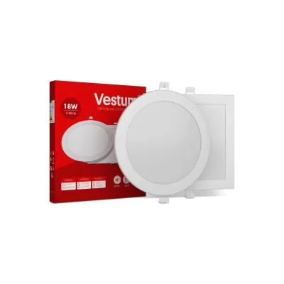 Світильник Vestum LED 18W 6000K 220V (1-VS-5110)
