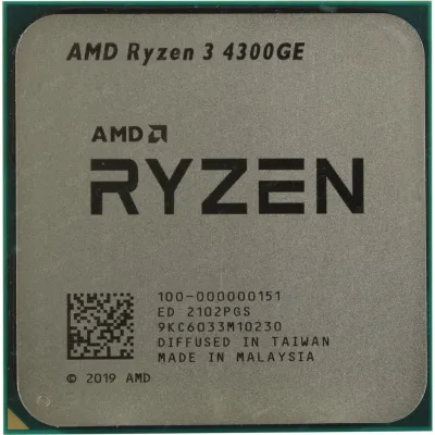 Процессор AMD Ryzen 3 4300GE (100-000000151)