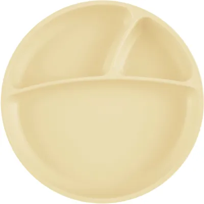 Тарілка дитяча MinikOiOi Portions секційна Mellow Yellow (101050006)