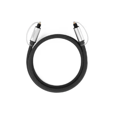 Кабель мультимедійний Optical Toslink 1.5m AV108 black Ugreen (10542)