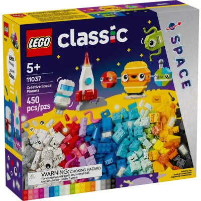 Конструктор LEGO Classic Творчі космічні обʼєкти 450 деталей (11037)