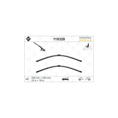 Щітка склоочисника SWF 119328